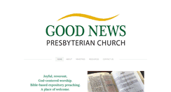 Desktop Screenshot of goodnewspres.org